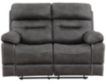Steve Silver Rudger Gray Reclining Loveseat small image number 1