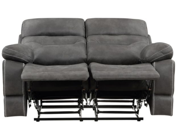 Steve Silver Rudger Gray Reclining Loveseat large image number 5