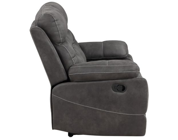 Steve Silver Rudger Gray Reclining Loveseat large image number 8