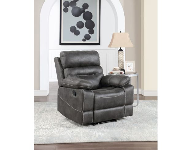 Silver recliner deals chair