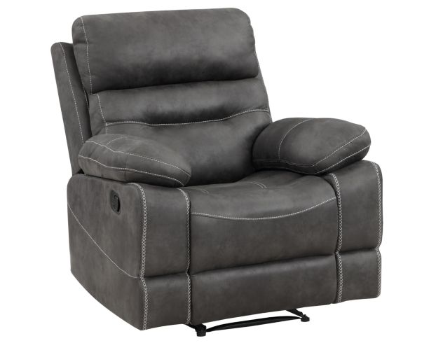 Steve Silver Rudger Gray Recliner large image number 3