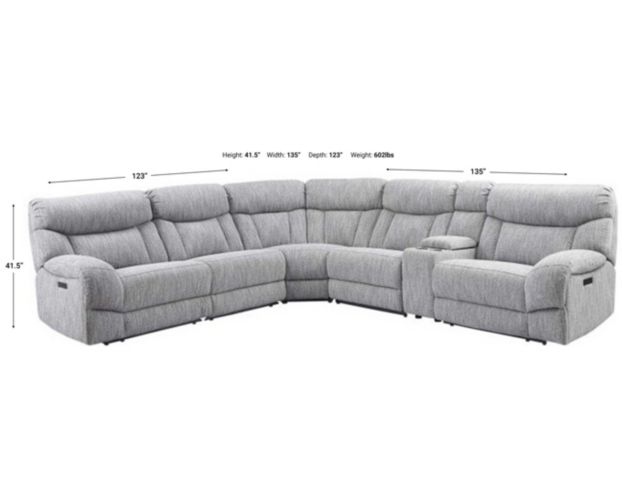 Steve Silver Park City 6-Piece Power Reclining Sectional large image number 10