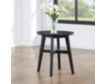 Steve Silver Oslo Black End Table small image number 2