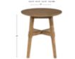 Steve Silver Oslo Pecan End Table small image number 5