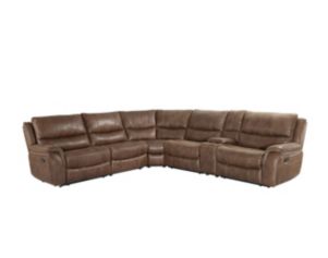 Steve Silver Lehi 6-Piece Reclining Brindle Sectional