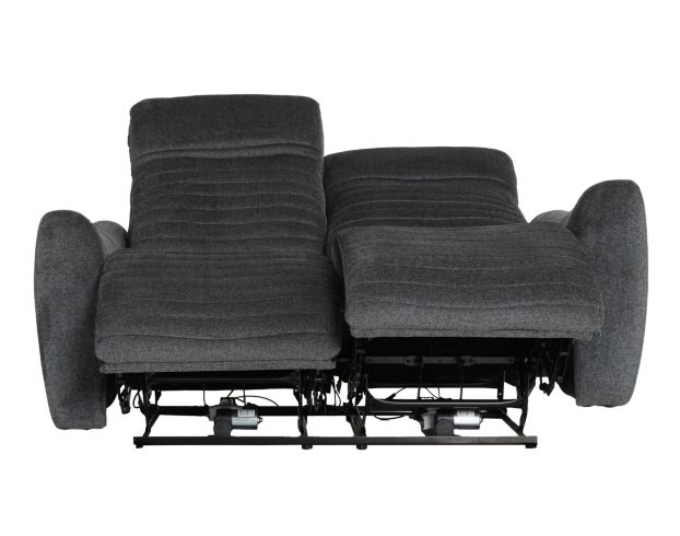 Stitch Seating UM2662 Collection Dark Gray Power Reclining Loveseat large image number 2