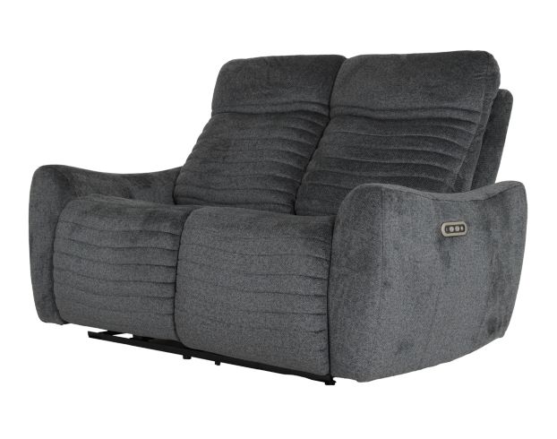 Stitch Seating UM2662 Collection Dark Gray Power Reclining Loveseat large image number 4