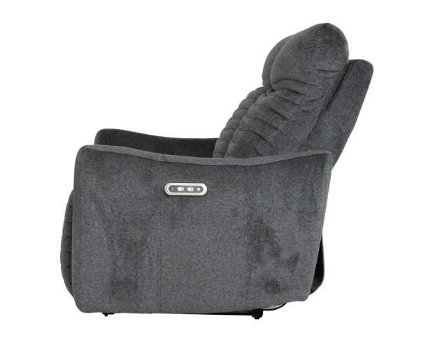 Stitch Seating UM2662 Collection Dark Gray Power Reclining Loveseat large image number 5