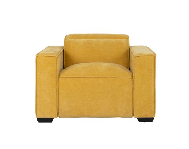 Stitch Seating 238035 Collection Mustard Power Recliner large image number 1