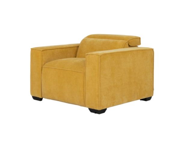 Stitch Seating 238035 Collection Mustard Power Recliner large image number 2