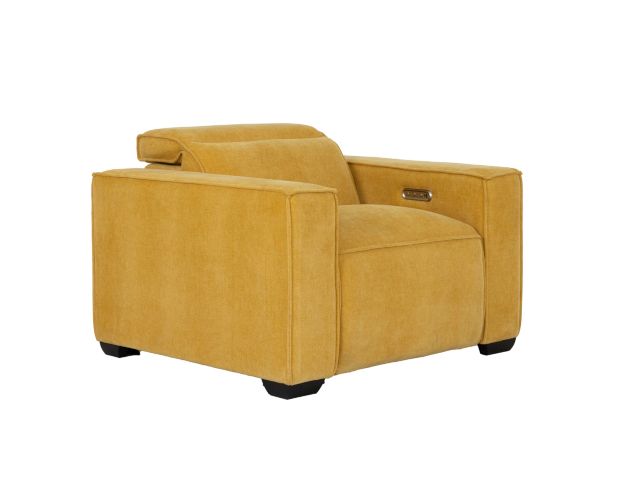 Stitch Seating 238035 Collection Mustard Power Recliner large image number 6