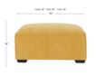 Stitch Seating 238035 Collection Mustard Ottoman small image number 4