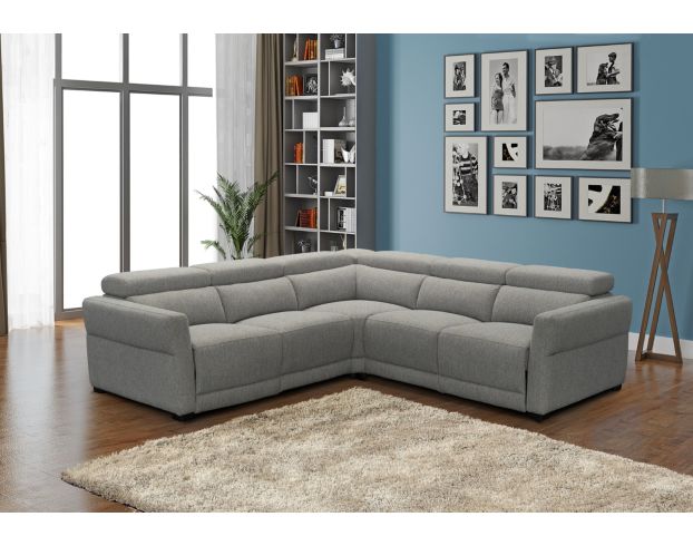 Stitch Seating 12196 Collection 3-Piece Power Recline Sectional large image number 2