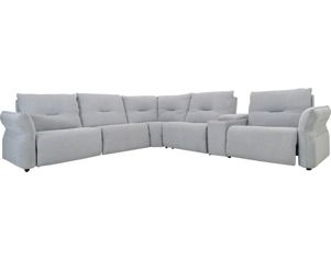 Stitch Seating 12228 Collection 6-Piece Power Headrest Sectional