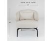 Stitch Seating Air Collection Linen Accent Chair small image number 12