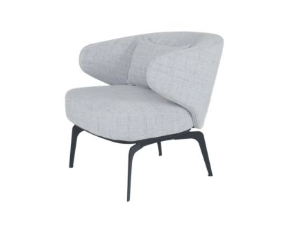 Stitch Seating Air Collection Gray Accent Chair