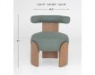 Stitch Seating Alfajor Sage Accent Chair small image number 10