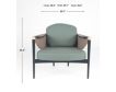 Stitch Seating Lolla Sage Accent Chair small image number 12