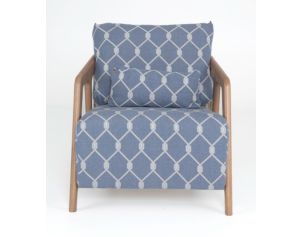 Stitch Seating Serena Blue Accent Chair