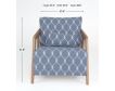 Stitch Seating Serena Blue Accent Chair small image number 12