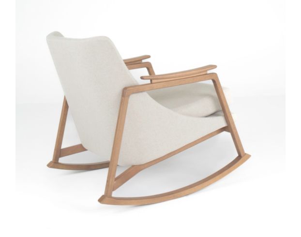 Stitch Seating Laura Beige Rocking Chair large image number 6