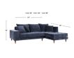 Stitch Seating Ammaci 2PC Indigo Sectional small image number 12