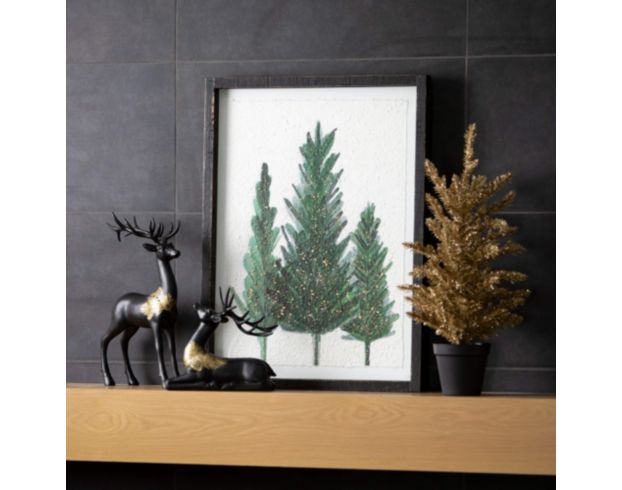 Sullivans Gold Potted Pine Tree (Set of 3) large image number 3