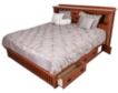 Surewood Oak Mission Queen Storage Bed small image number 2