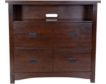 Surewood Oak Chocolate Entertainment Chest small image number 1