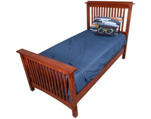Surewood Oak Mission Twin Bed
