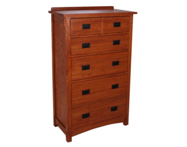 Mission style deals chest of drawers