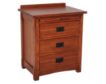 Surewood Oak Mission 3-Drawer Nightstand small image number 1