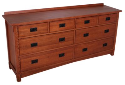 Surewood Oak Mission Dresser Homemakers Furniture