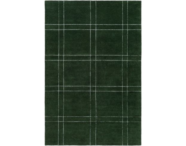 Surya Carpets, Inc Brook Green Plaid 5 x 7.6 Rug large image number 1