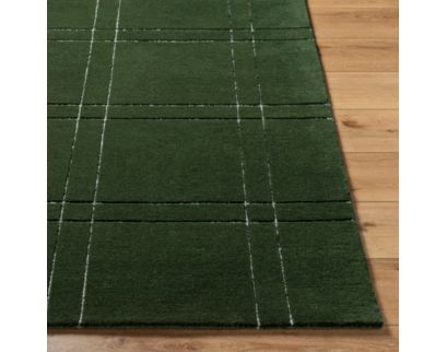 Surya Carpets, Inc Brook Green Plaid 5 x 7.6 Rug