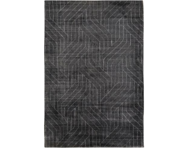 Surya Carpets, Inc Hightower Charcoal Black and White 6 X 9 Rug large image number 1