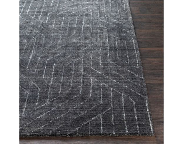 Surya Carpets, Inc Hightower Charcoal Black and White 6 X 9 Rug large image number 3