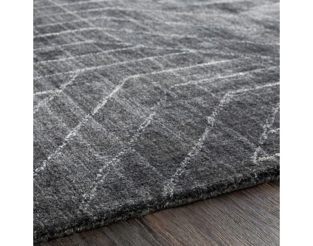 Surya Carpets, Inc Hightower Charcoal Black and White 6 X 9 Rug large image number 7