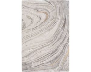 Surya Carpets, Inc Kavita Light Gray and Ivory 8 X 10 Rug