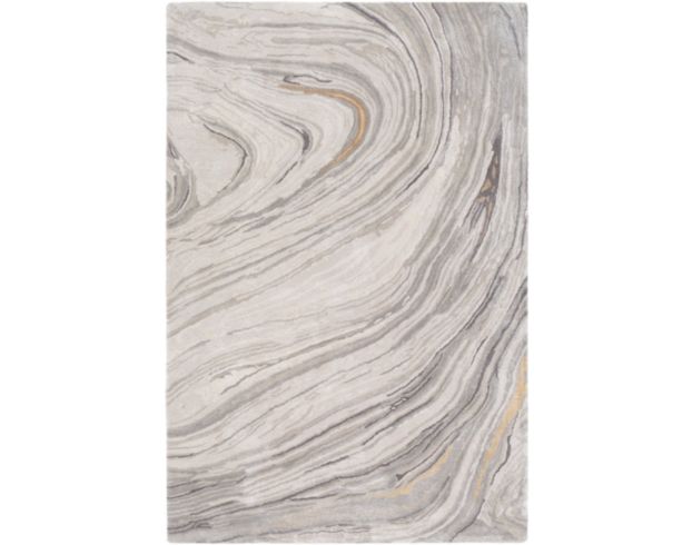 Surya Carpets, Inc Kavita Light Gray and Ivory 8 X 10 Rug large image number 1