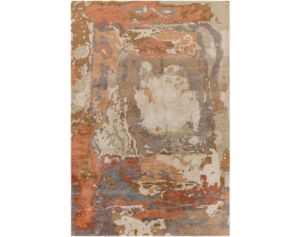 Surya Carpets, Inc Kavita Orange and Tan 8 X 10 Rug