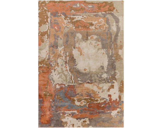 Surya Carpets, Inc Kavita Orange and Tan 8 X 10 Rug large image number 1