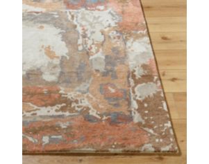 Surya Carpets, Inc Kavita Orange and Tan 8 X 10 Rug