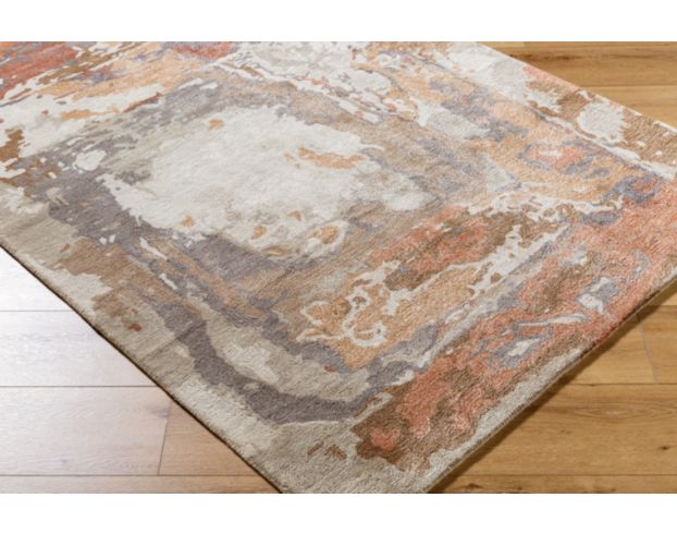 Surya Carpets, Inc Kavita Orange and Tan 8 X 10 Rug large image number 5