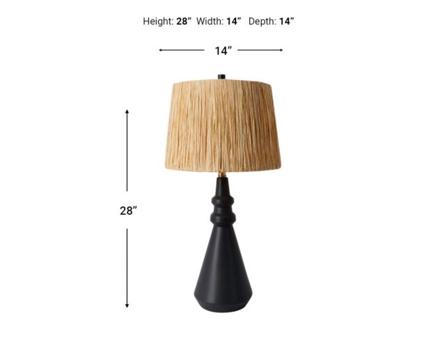 Surya Carpets, Inc Kuta Accent Table Lamp large image number 5