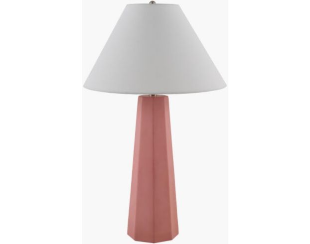 Surya Carpets, Inc Millau Pink Accent Table Lamp large image number 1