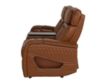 Synergy K2277 Collection Livorno Nutmeg Leather Power Reclining Loveseat with Console small image number 4