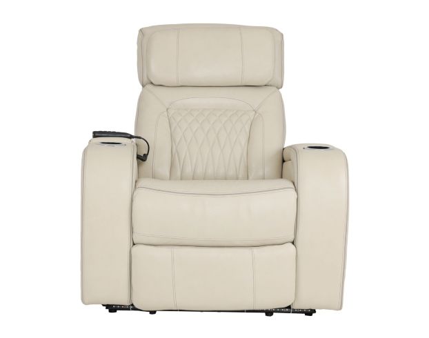 Synergy K2277 Collection Livorno Pearl Leather Power Recliner large image number 1