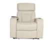 Synergy K2277 Collection Livorno Pearl Leather Power Recliner small image number 1