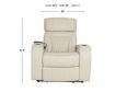 Synergy K2277 Collection Livorno Pearl Leather Power Recliner small image number 8